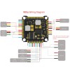 STM32 BF H743 Flight Controller Board, Black PCB with USB-C Interface, Integrated Power Distribution 32-Bit Processor for Betaflight BF RC Quadcopter Drones (4 in 1 65A BLHeli 32 ESC)3-6S