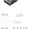 WDIY folding-wing unmanned aerial vehicle flight control system SULILGH7-P2 aluminum alloy metal casing